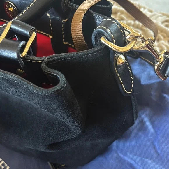 Dooney & Bourke Black Satchel with Structured Design - Picture 9 of 14